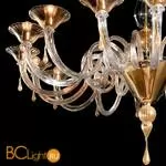 Потолочная люстра Sylcom Dolfin 1380/16 D CR.ORO - Фото 0