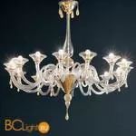 Потолочная люстра Sylcom Dolfin 1380/16 D CR.ORO