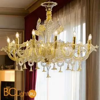 Люстра Sylcom Giustinian 1377/12 D CR.ORO