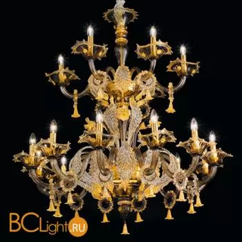 Люстра Sylcom Giustinian 1377/12+6 D FU.ORO