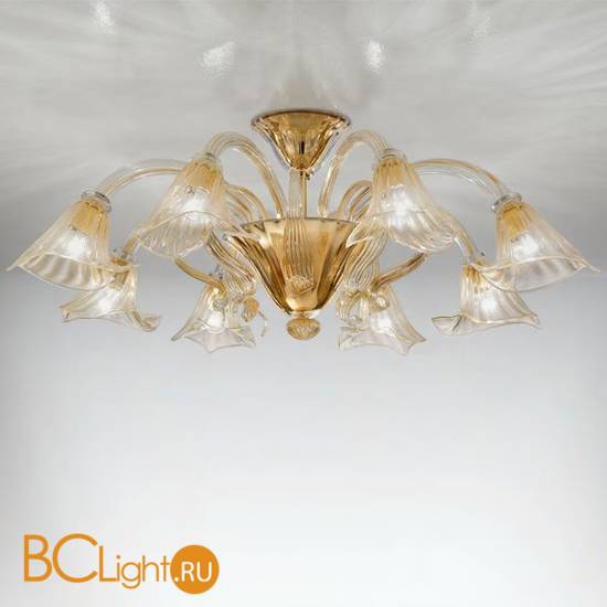 Потолочная люстра Sylcom Grimani 1480/8 D C.ORO