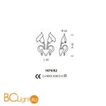 Бра Sylcom Grimani 1479/A2 D D.A - Схема