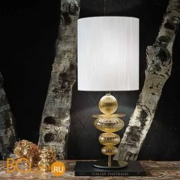 Настольная лампа Sylcom Igloo 2062 D ORO + TOP 2062 BIA