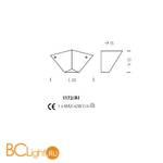 Бра Sylcom Memmo 1172/A1 B CO - Схема