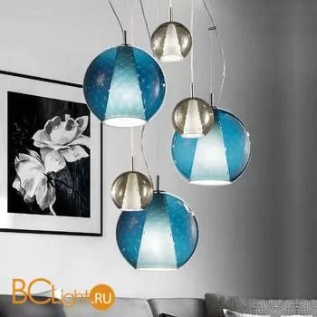 Подвесной светильник Sylcom Mira 3x 0421 FU + 3x 0425 DEN + KIT 0421