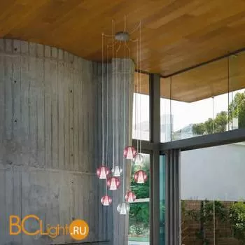 Подвесной светильник Sylcom Mira 6x 0421 AMT + 3x 0421 CR + KIT 0421