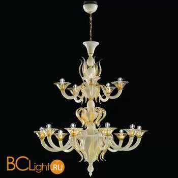 Люстра Sylcom Pisani 1431/10+5 D AV.ORO