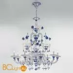 Люстра Sylcom Rezzonico 1471/9 PA BLU.ORO