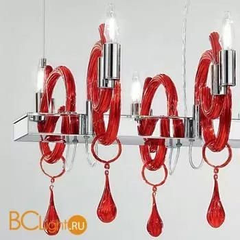 Подвесной светильник Sylcom Street 2000/6 RO - Фото 1