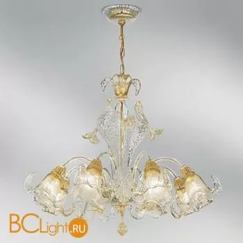 Люстра Sylcom Soffio 1004/8 CR.ORO