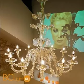 Люстра Sylcom Soffio 1453/12 D ORO