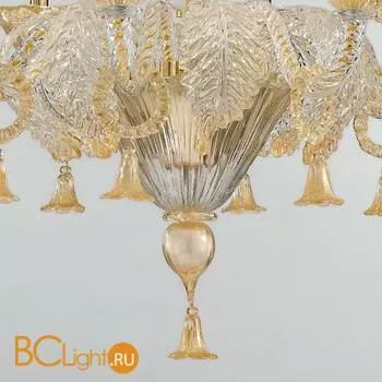 Люстра Sylcom Soffio 1457/8 D CR.ORO - Фото 1