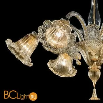 Потолочная люстра Sylcom Soffio 1458/6 D ORO - Фото 0