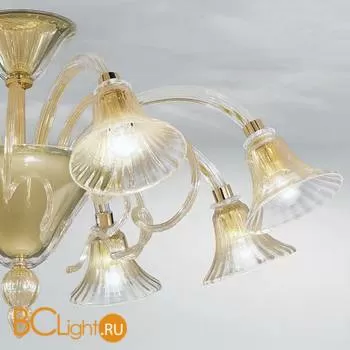 Потолочная люстра Sylcom Venier 1421/8 D CR.ORO - Фото 0