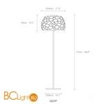 Торшер Terzani Anish Q63P E7 C8 - Схема