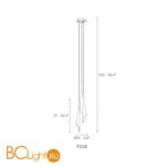 Подвесной светильник Terzani Calle T03S E8 A9 - Схема