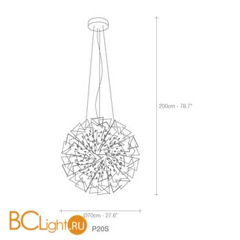 Подвесной светильник Terzani Core P20S E7 A9 - Схема