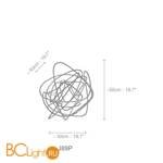 Настольная лампа Terzani Doodle J89P M4 C8 - Схема