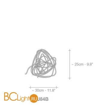 Настольная лампа Terzani Doodle J84B E7 C8 - Схема