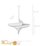 Подвесной светильник Terzani Epoque G90S E7 C8 - Схема