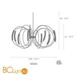 Люстра Terzani Hook M36S F1 B2 - Схема