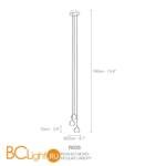 Подвесной светильник Terzani Mizu R03S H4 F4 - Схема