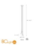 Подвесной светильник Terzani Mizu R03S E8 A4 - Схема