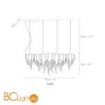 Подвесной светильник Terzani Volver L60S F7 C8 - Схема