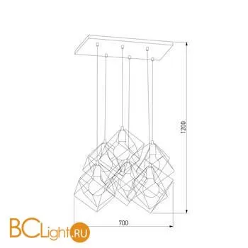 Подвесной светильник TK Lighting Alambre 2597 Alambre a047672 - Фото 1