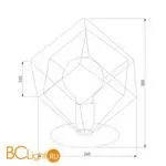 Настольный светильник TK Lighting Alambre 5450 Alambre a050503 - Фото 0