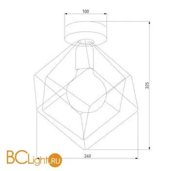 Потолочный светильник TK Lighting Alambre 2702 Alambre a050502 - Фото 0