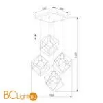 Подвесной светильник TK Lighting Alambre 2778 Alambre a059499 - Фото 0