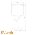 Настольная лампа TK Lighting Albero 5571 Albero White - Фото 0