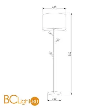 Торшер TK Lighting Albero 5572 Albero White - Фото 1