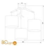 Люстра TK Lighting 6553 Albero White a059257 - Фото 0