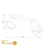 Спот TK Lighting Altea 3415 Altea White a059700 - Фото 0