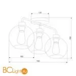 Люстра TK Lighting 4020 Bari a059493 - Фото 0