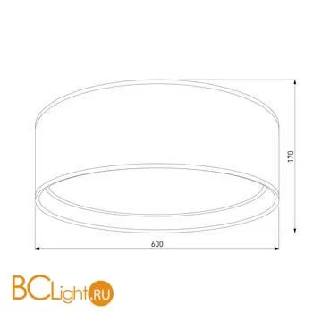 Потолочный светильник TK Lighting 3433 Bilbao White Gold a059391 - Фото 0