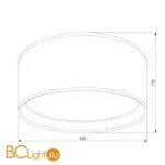 Потолочный светильник TK Lighting 3379 Bilbao White Gold a059390 - Фото 0