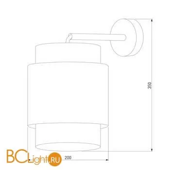 Бра TK Lighting Boho 6538 Boho White a058460 - Фото 0