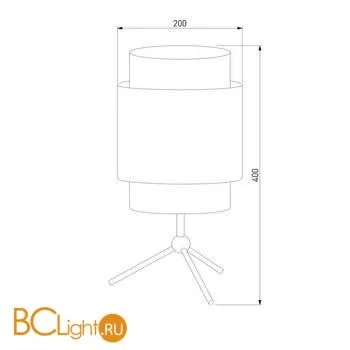 Настольная лампа TK Lighting Boho 6565 Boho White a058461 - Фото 0