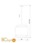 Подвесной светильник TK Lighting Boho 6529 Boho White a058463 - Фото 0