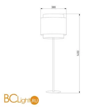 Торшер TK Lighting Boho 5566 Boho White a058464 - Фото 0