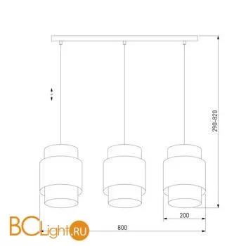 Подвесной светильник TK Lighting Boho 6541 Boho Black a058471 - Фото 0