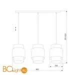 Подвесной светильник TK Lighting Boho 6541 Boho Black a058471 - Фото 0