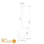 Подвесной светильник TK Lighting 4377 Calisto a052351 - Фото 1