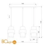 Подвесной светильник TK Lighting 4378 Calisto a052352 - Фото 1