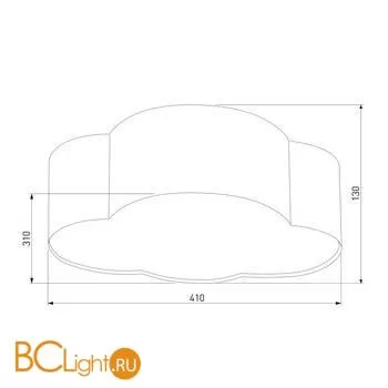 Потолочный светильник TK Lighting Cloud 4230 a059782 - Фото 0