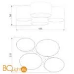 Потолочный светильник TK Lighting 3163 Cordoba a048914 - Фото 1