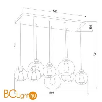 Подвесной светильник TK Lighting Cubus 4113 Cubus a059491 - Фото 0